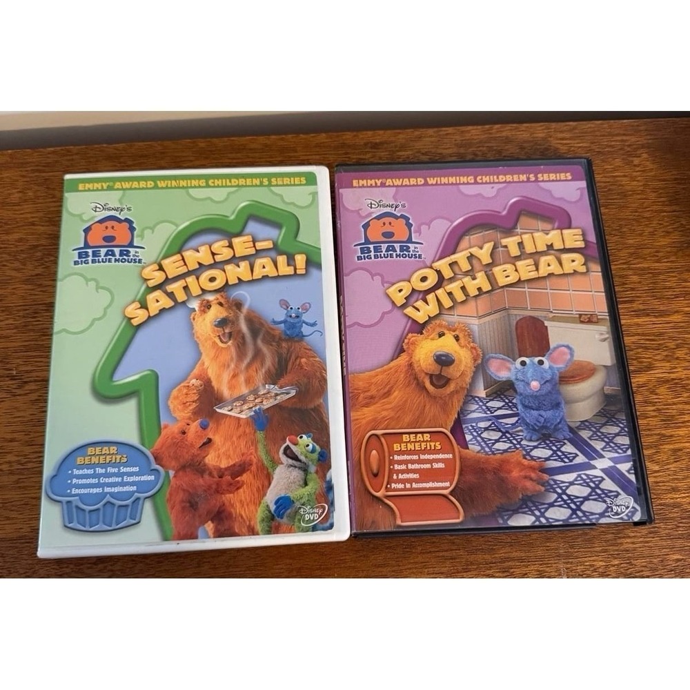 Bear in the Big Blue House DVD - Sense-Sational & Potty Time with Bear